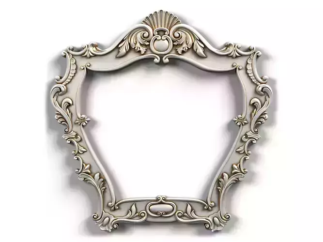 Frame0049 ornate frame 3D model
