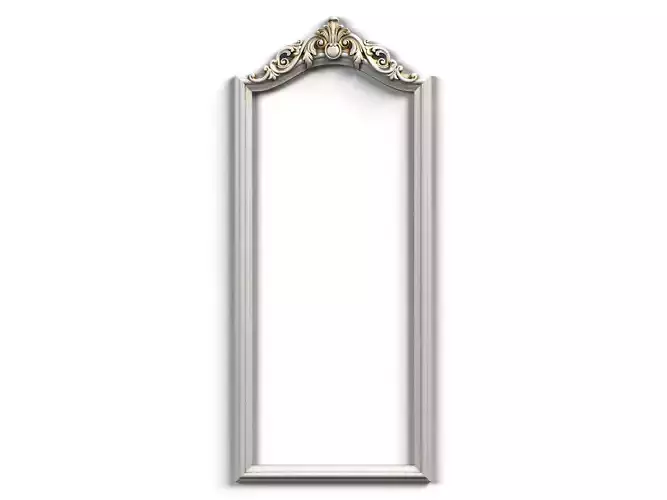 Frame0055 ornate mirror hanging on wall