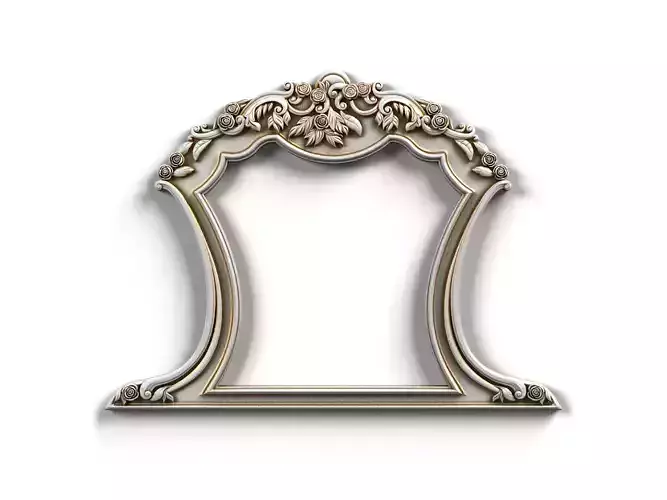 Frame0056 ornate frame 3D model