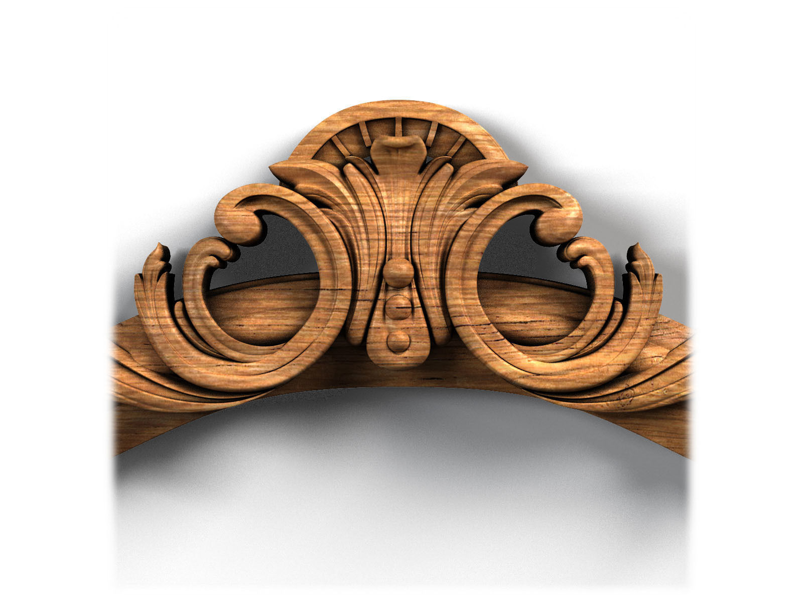 Frame0061 ornate frame 3D model_7