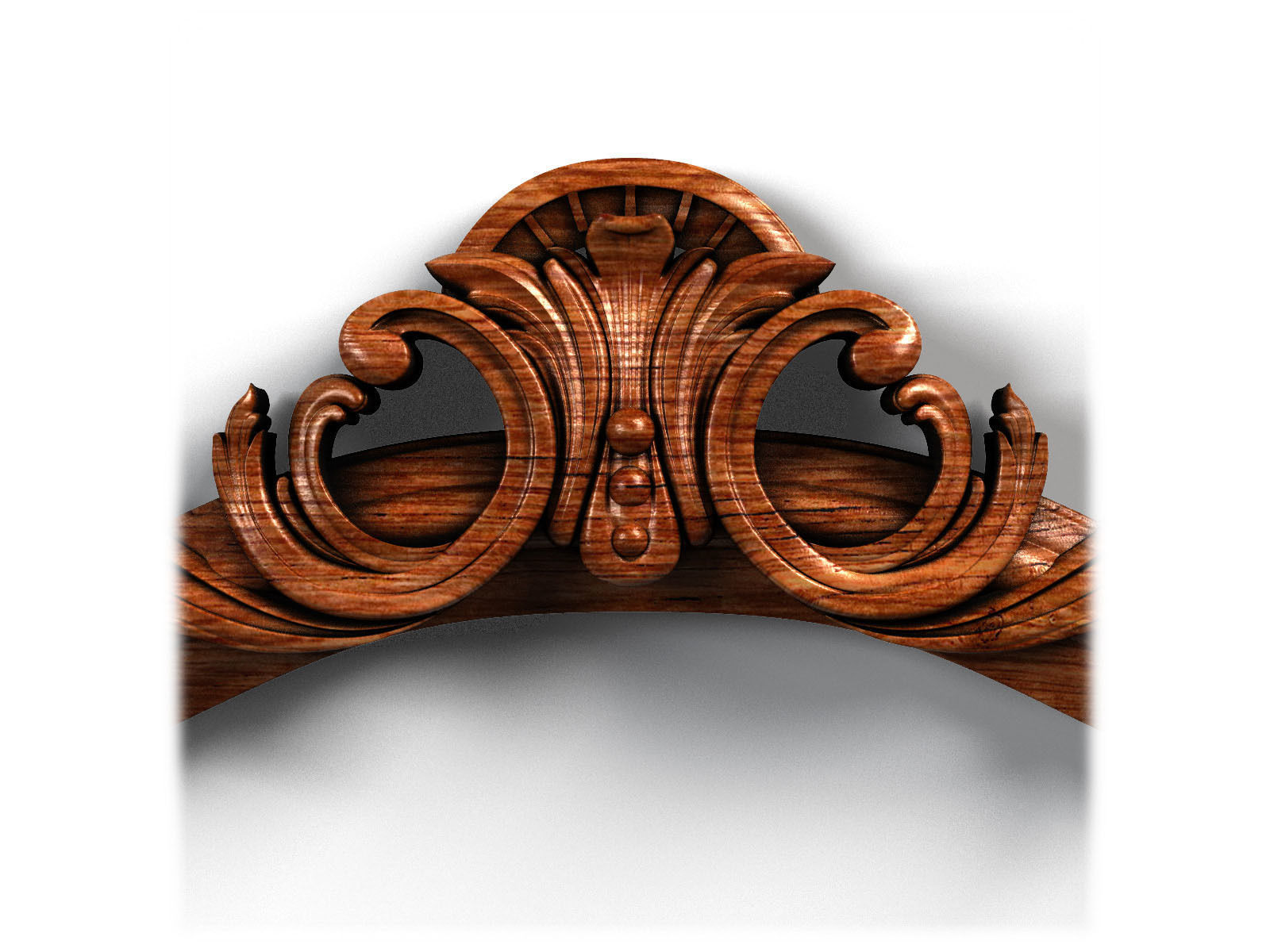 Frame0061 ornate frame 3D model_6