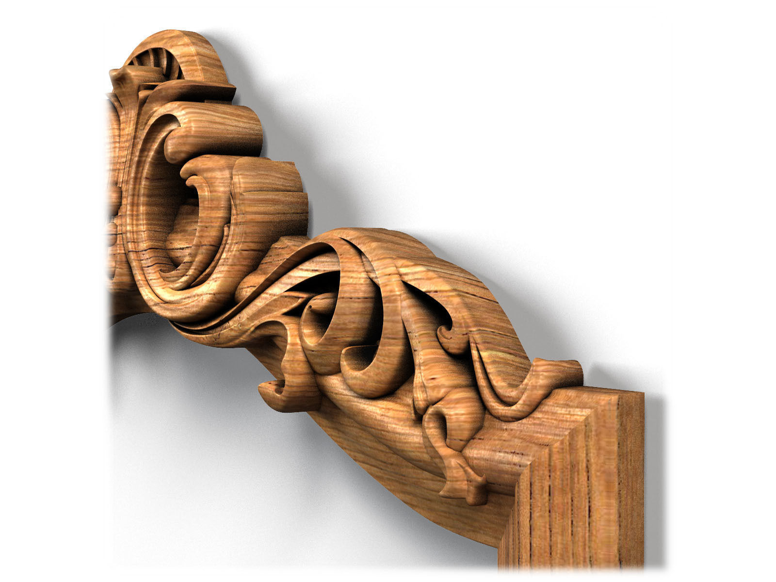 Frame0061 ornate frame 3D model_10