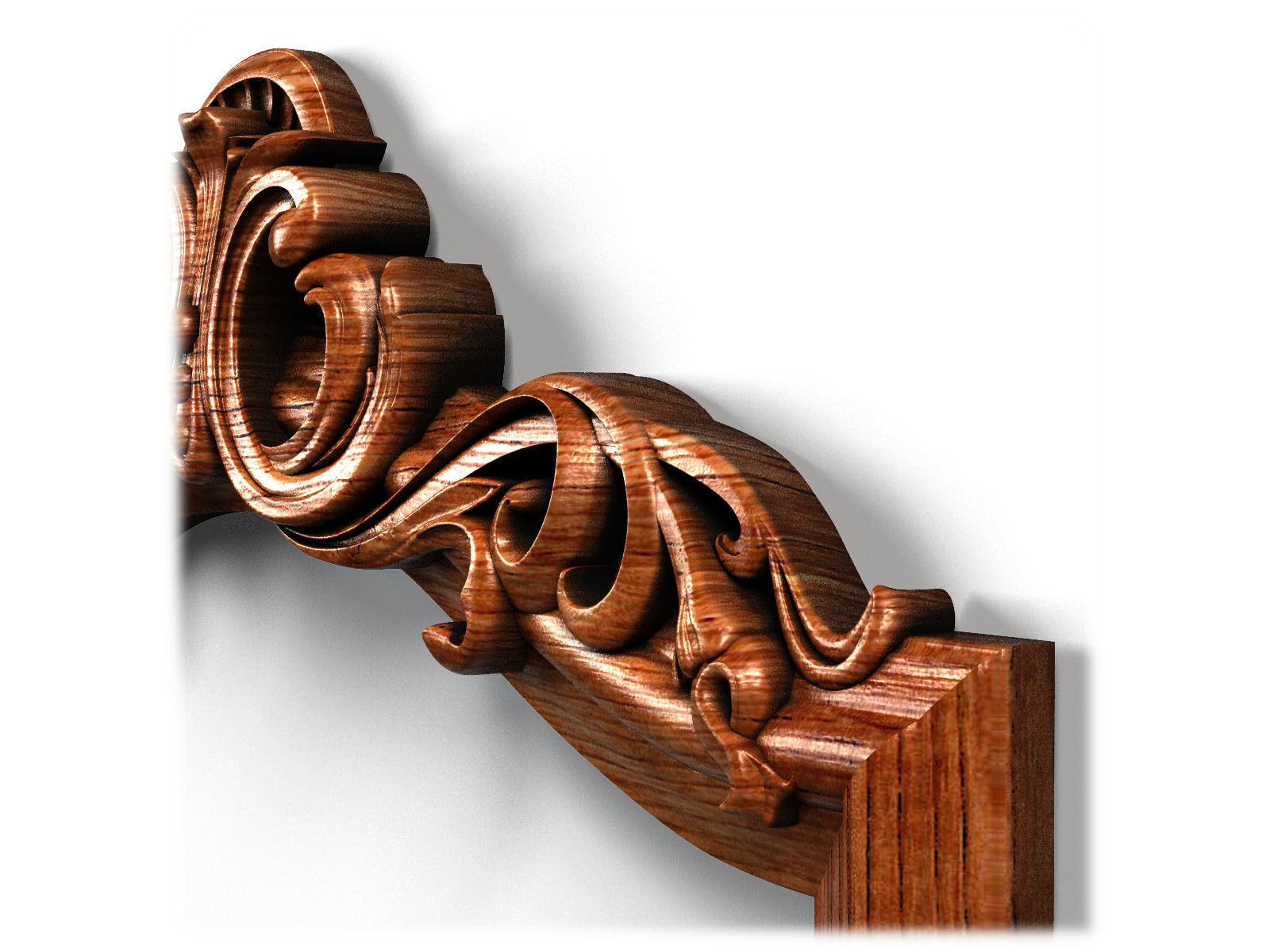 Frame0061 ornate frame 3D model_9