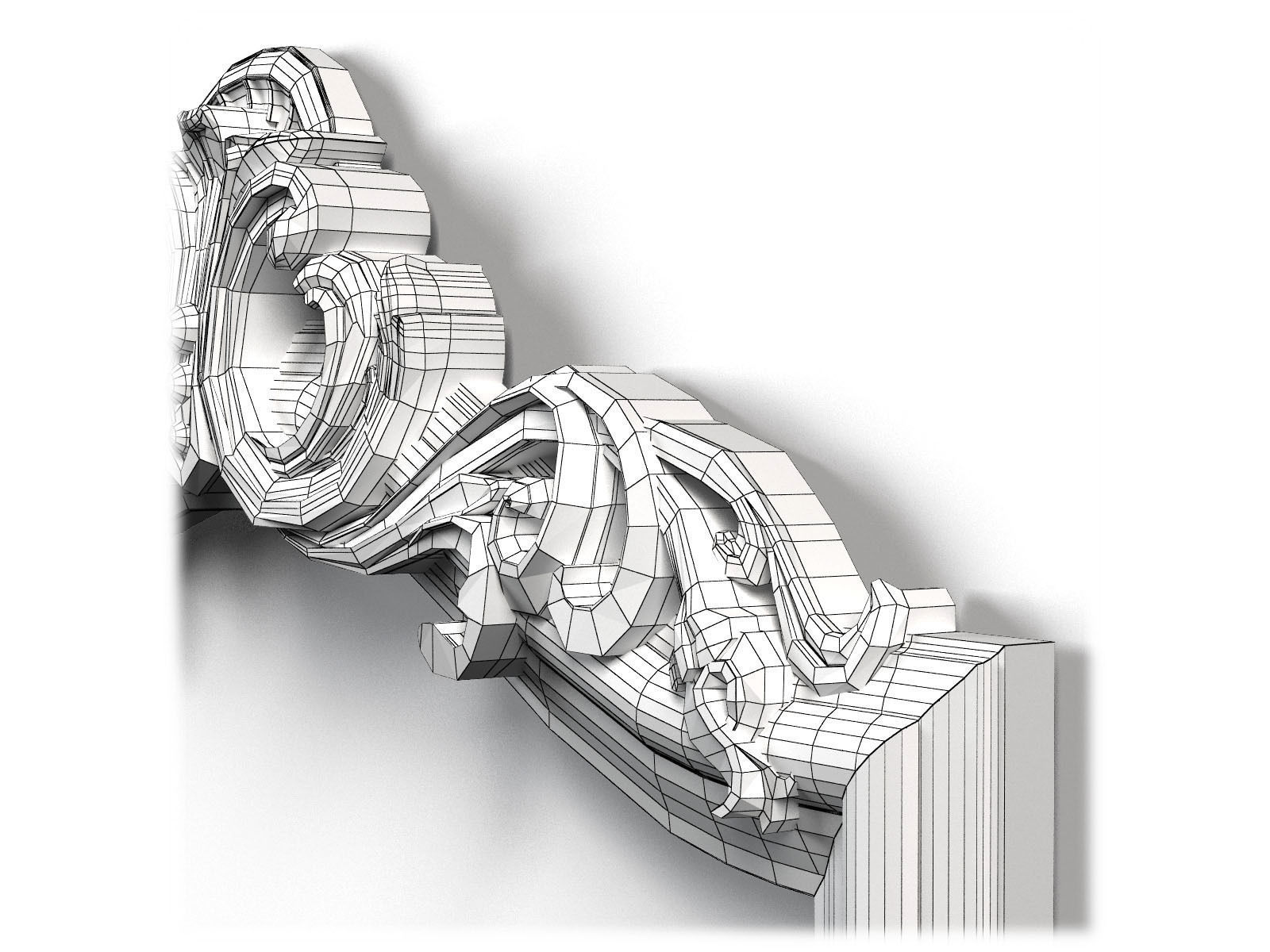 Frame0061 ornate frame 3D model_11