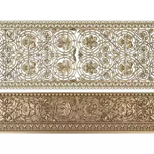 Classic grille moulding for cnc