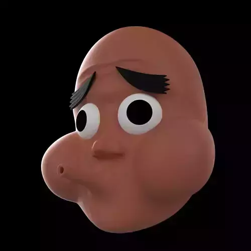 Haganezuka Hotaru Mask 3D print model