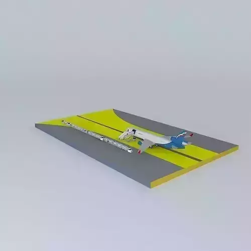 Aeroflot MD11 Free 3D model
