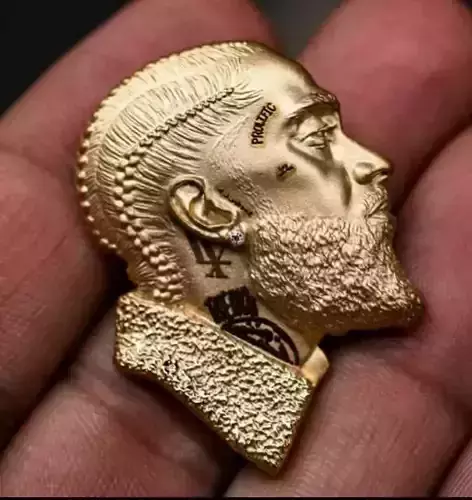 nipsey-hussle-pendant 3D print model