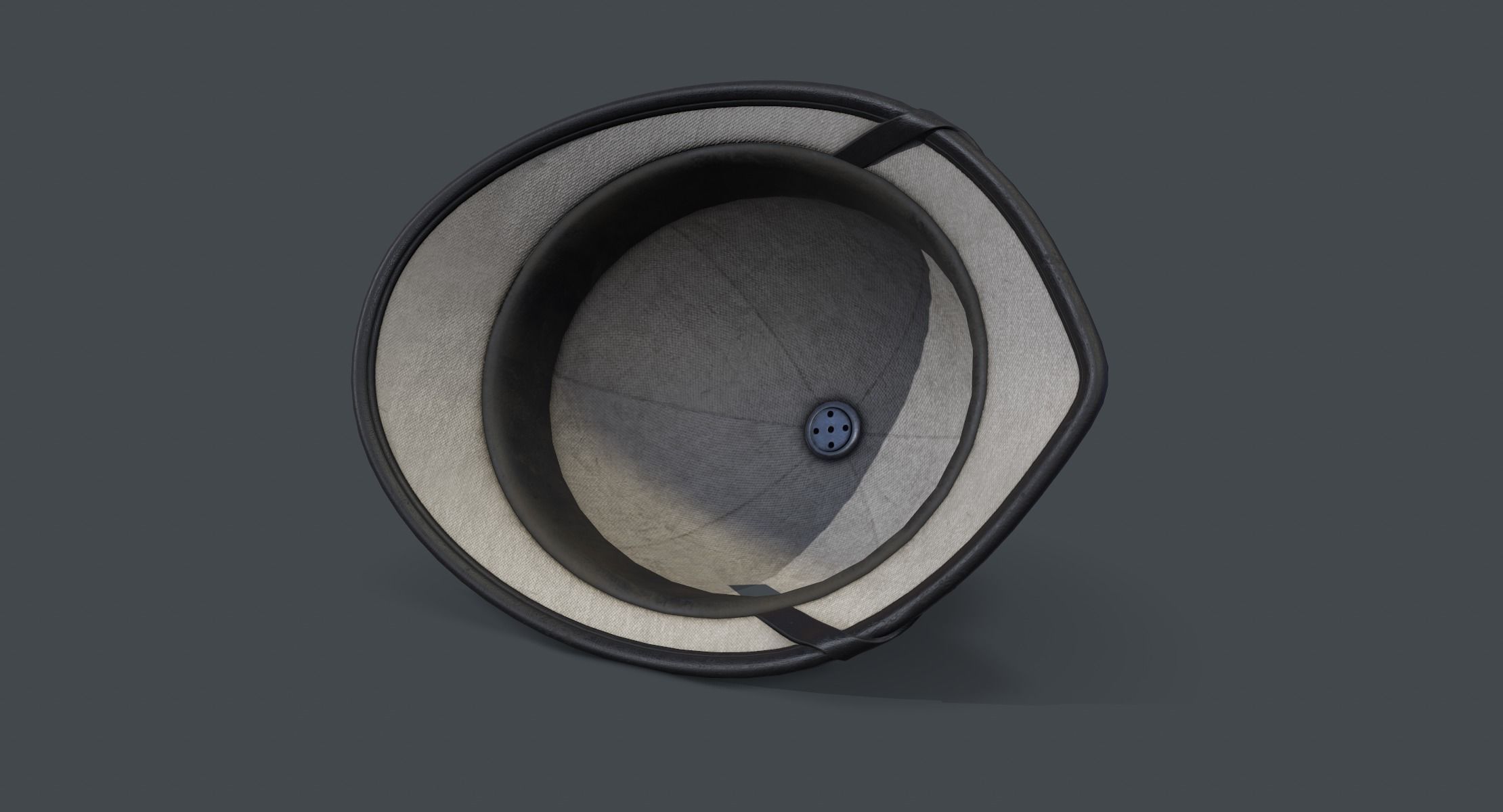 Bobby Helmet lowpoly Low-poly 3D model_4