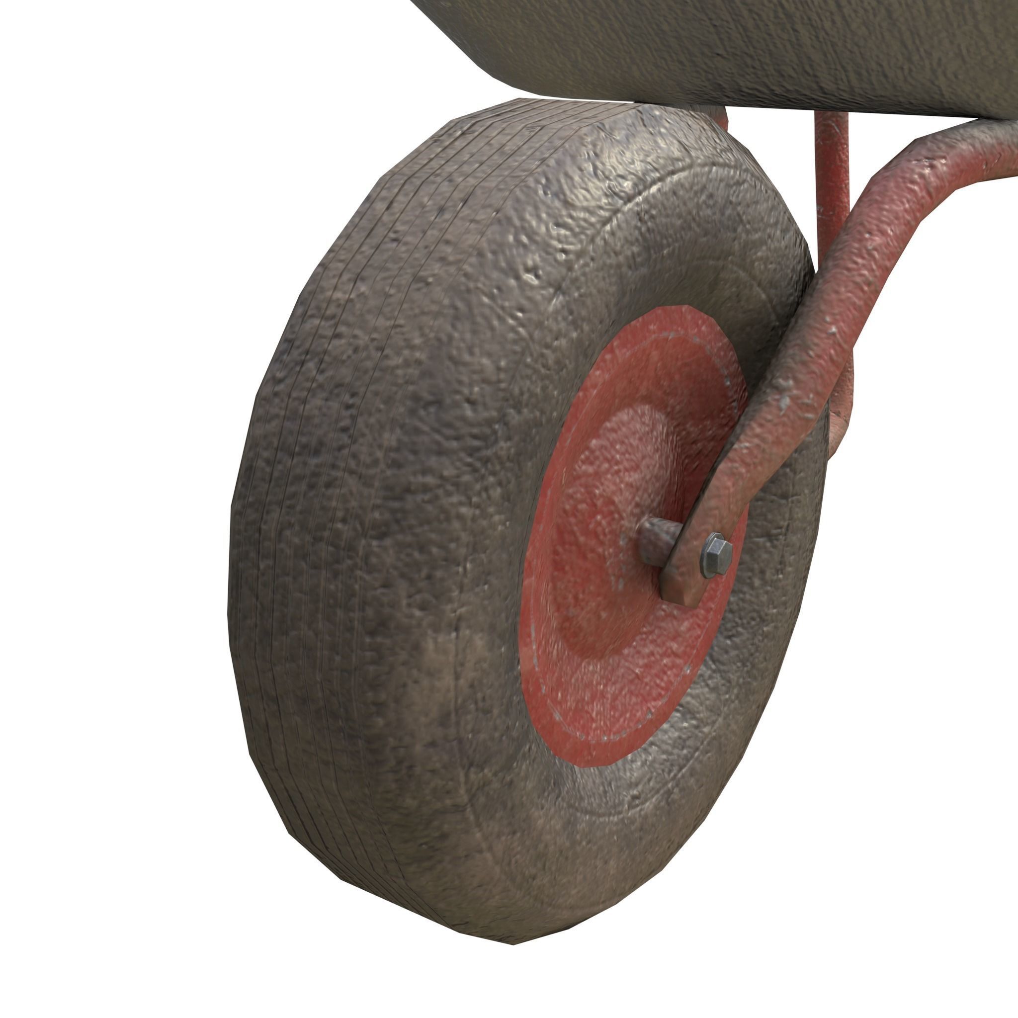 Game-ready Wheelbarrow - Unity - HDRP - UE4 3D Model Collection_28