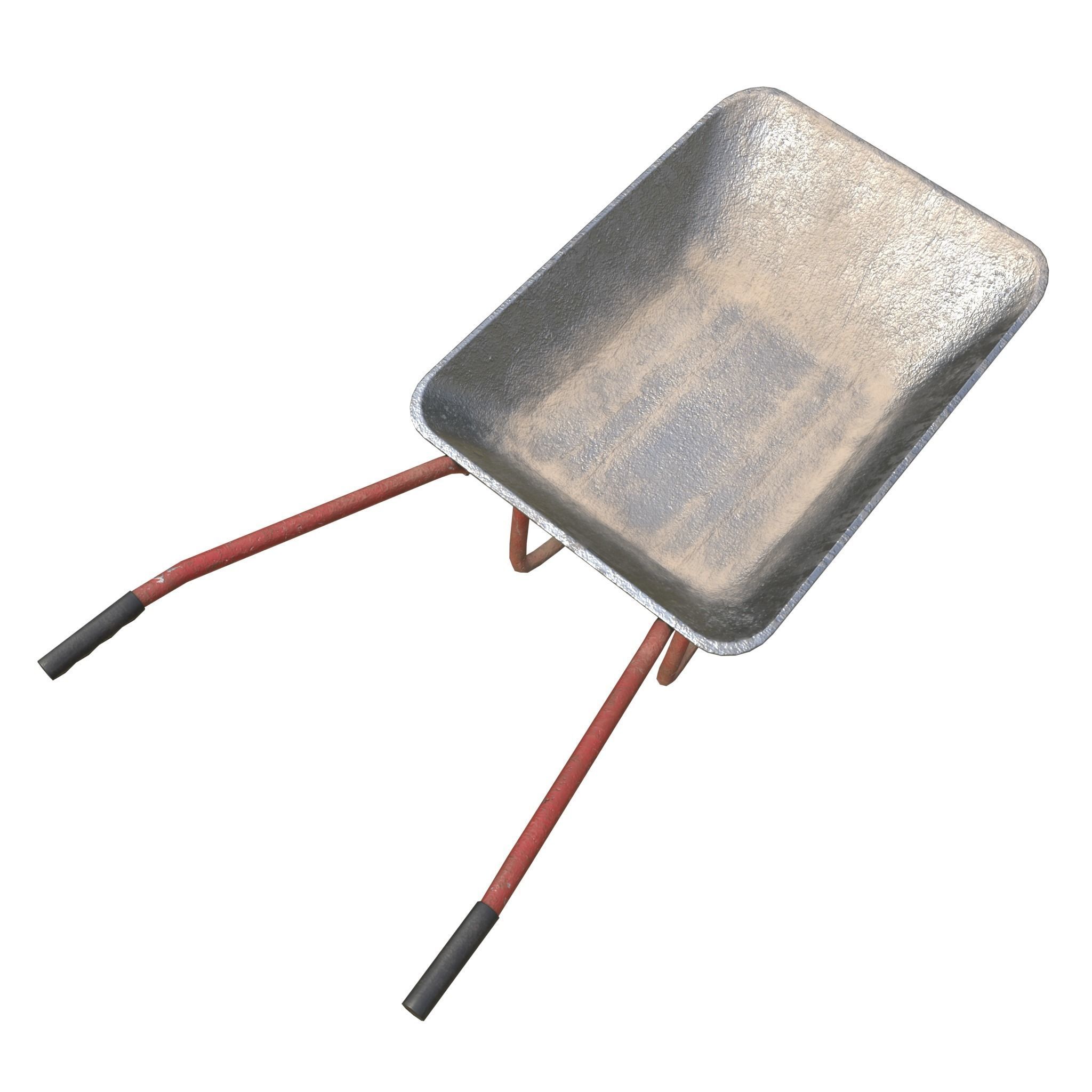 Game-ready Wheelbarrow - Unity - HDRP - UE4 3D Model Collection_30