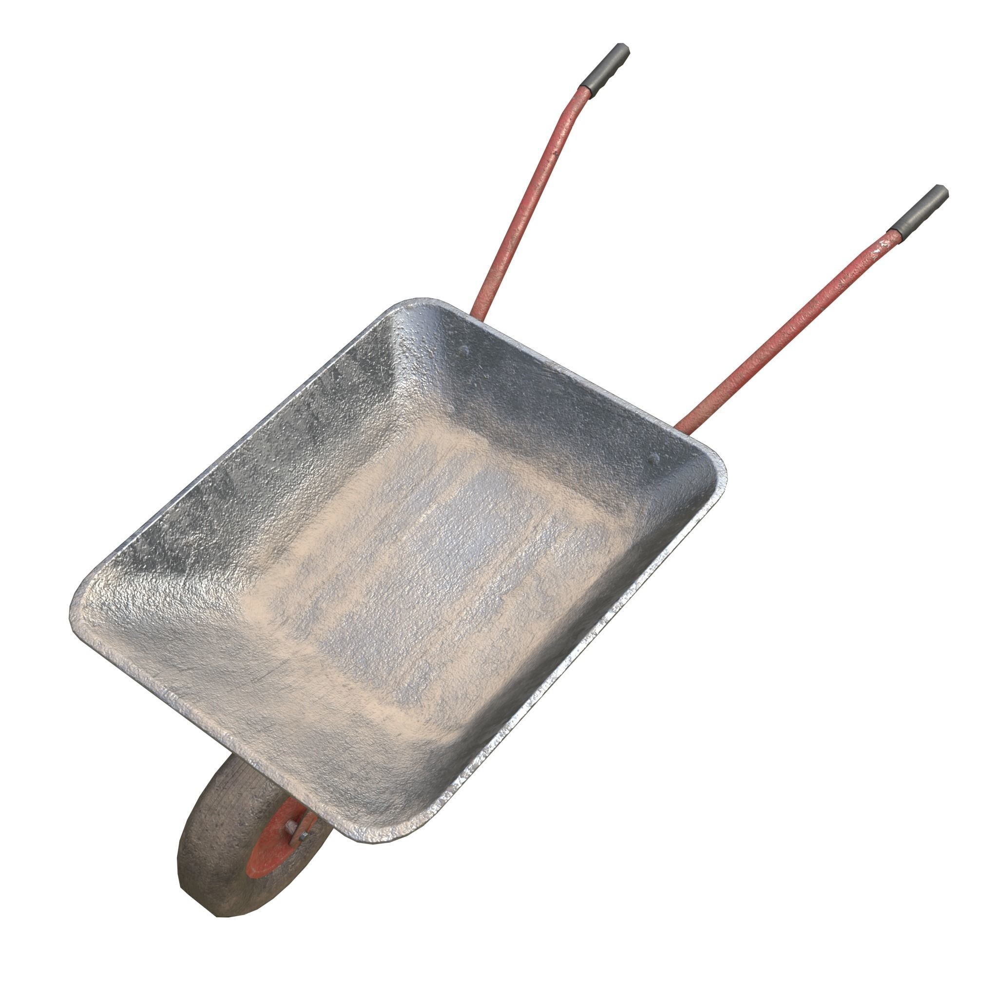 Game-ready Wheelbarrow - Unity - HDRP - UE4 3D Model Collection_11