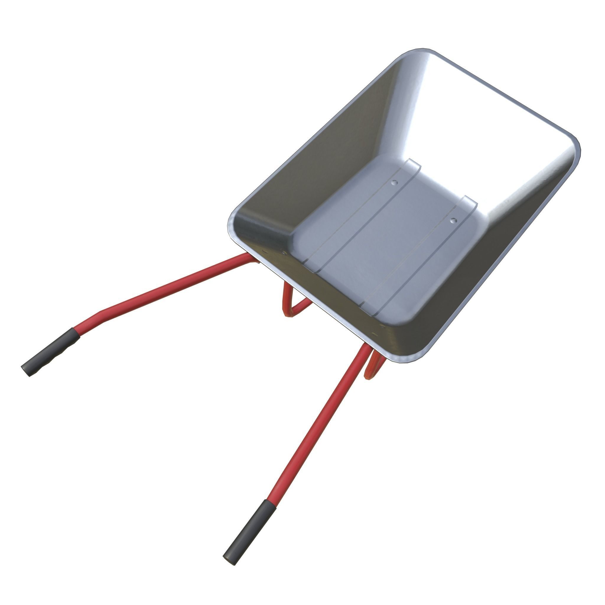 Game-ready Wheelbarrow - Unity - HDRP - UE4 3D Model Collection_29