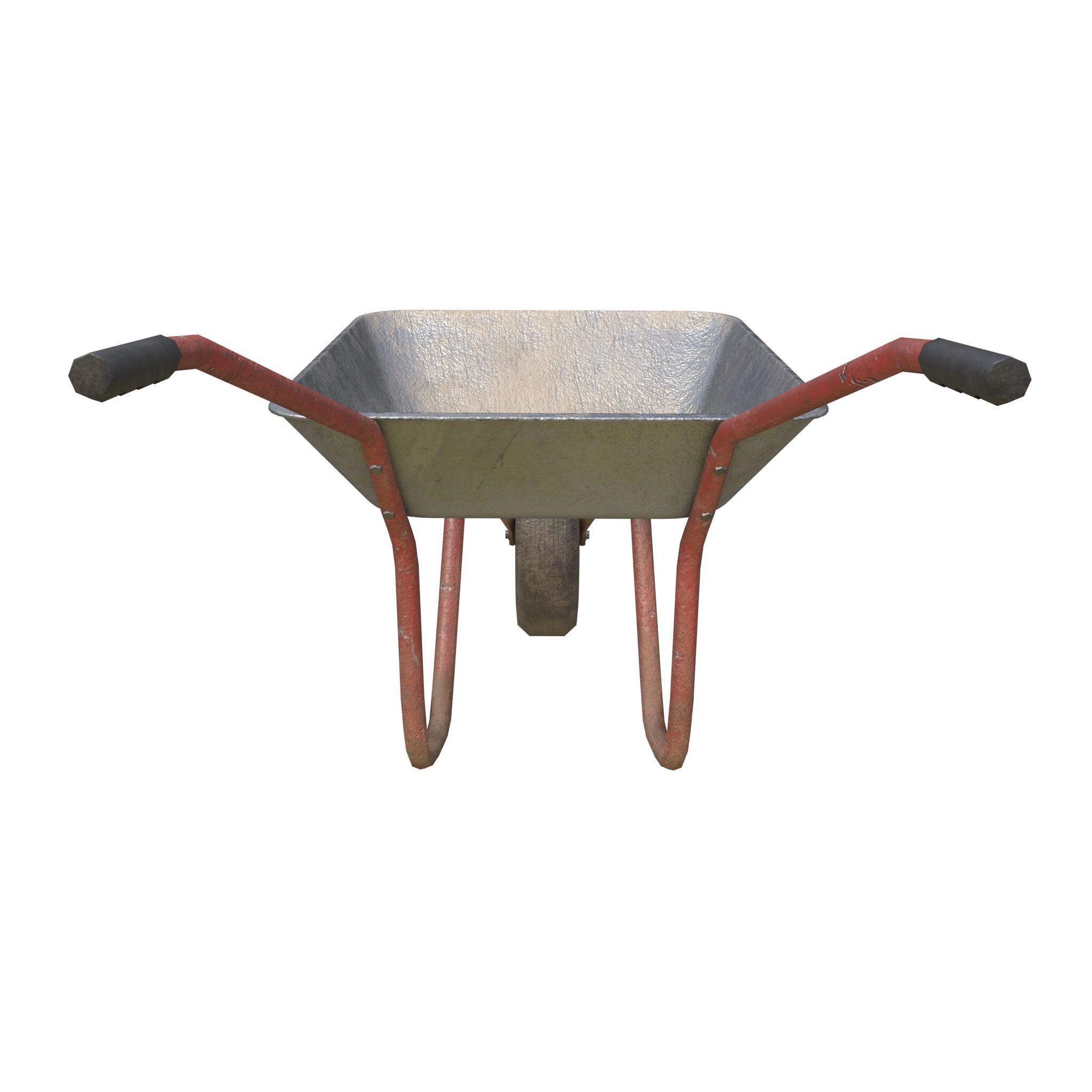 Game-ready Wheelbarrow - Unity - HDRP - UE4 3D Model Collection_15