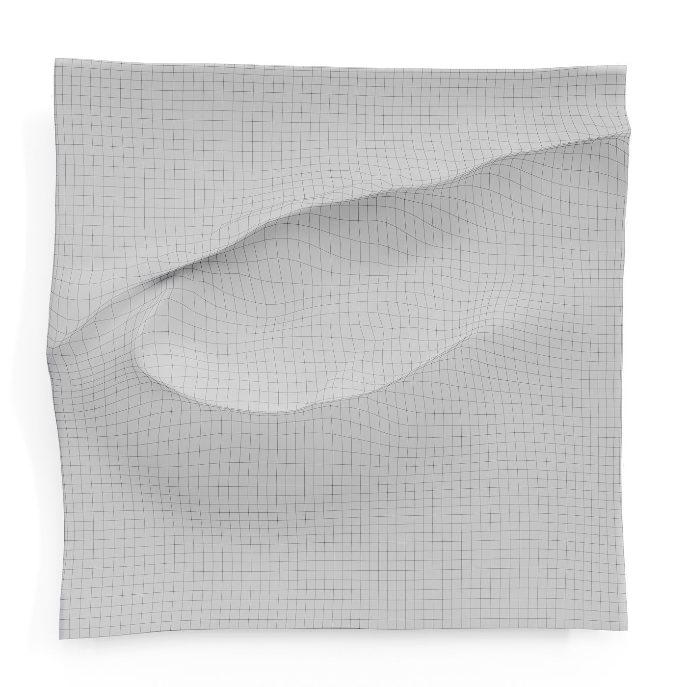 Simonallen sculptor Curle 2017 panno metal 3D model_4