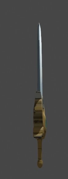 She-ra sword Free low-poly 3D model_2
