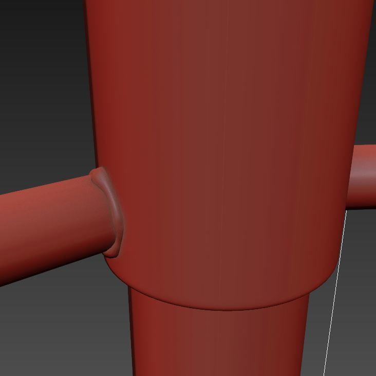 Bar stool 3D model_5