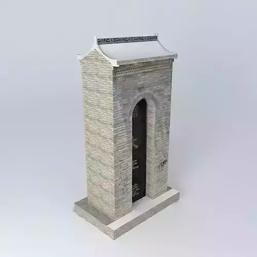 Entrance to the tomb