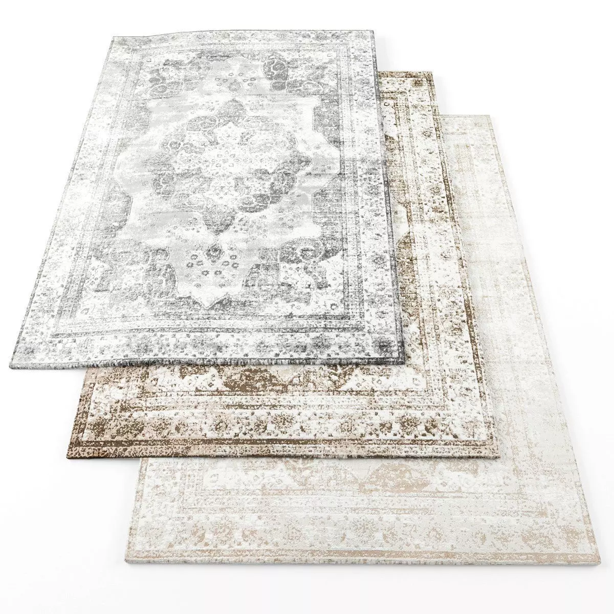Monte Carlo Rug1 Low-poly 3D model