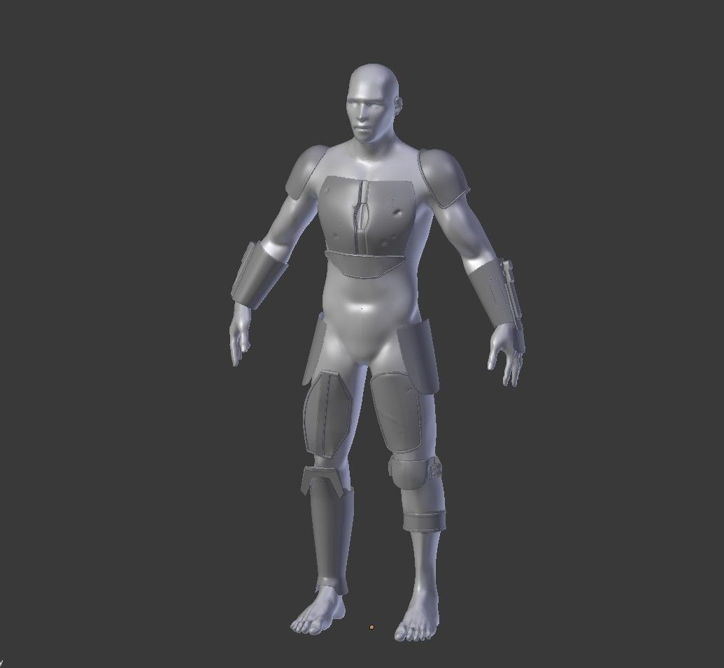 The Mandalorian 2019 armor for 3D print 3D print model_1