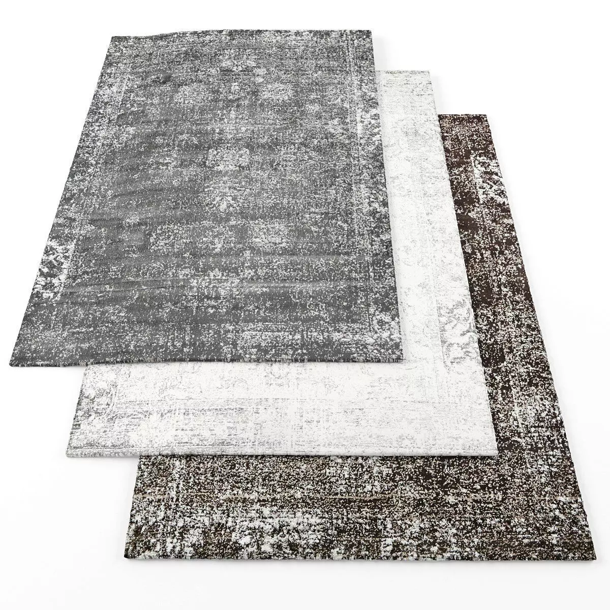 Monte Carlo Rug2 Low-poly 3D model_0