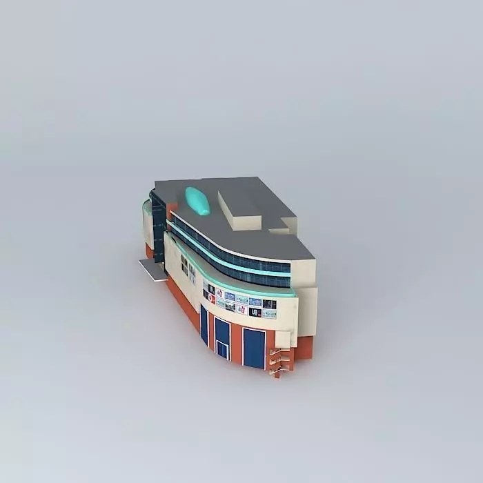 Mall Varna Free 3D model
