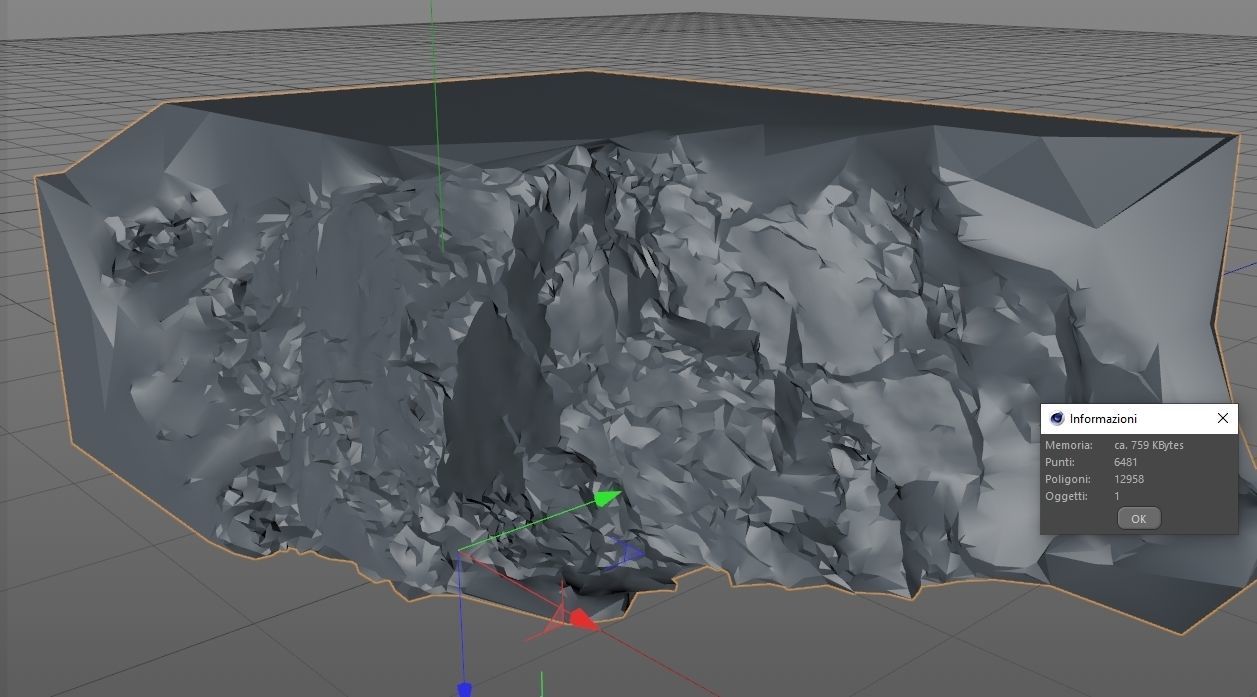 Alpine rock - scanned 3d model Free low-poly 3D model_6