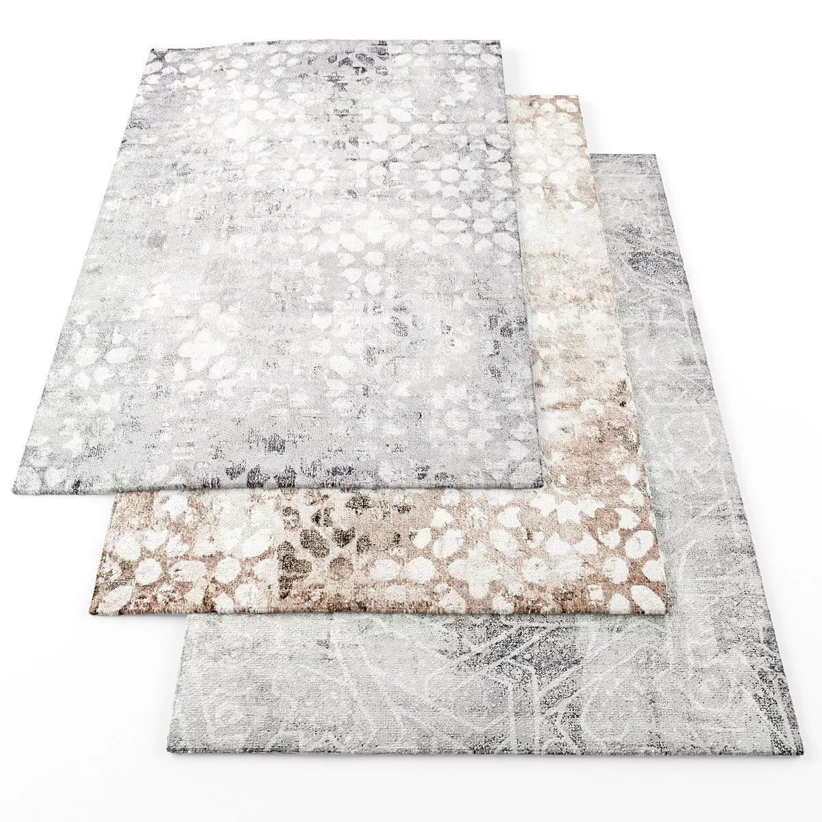 Monte Carlo Rug5 Low-poly 3D model_0