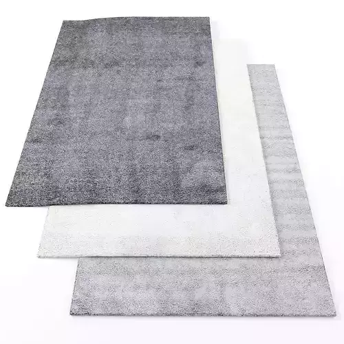 Zermatt Shag Rug Low-poly 3D model