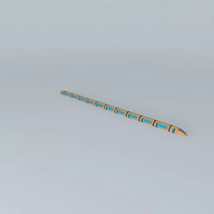 Royal RailTorpedo P2 Free 3D model_0