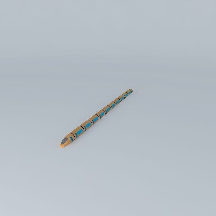 Royal RailTorpedo P2 Free 3D model_1