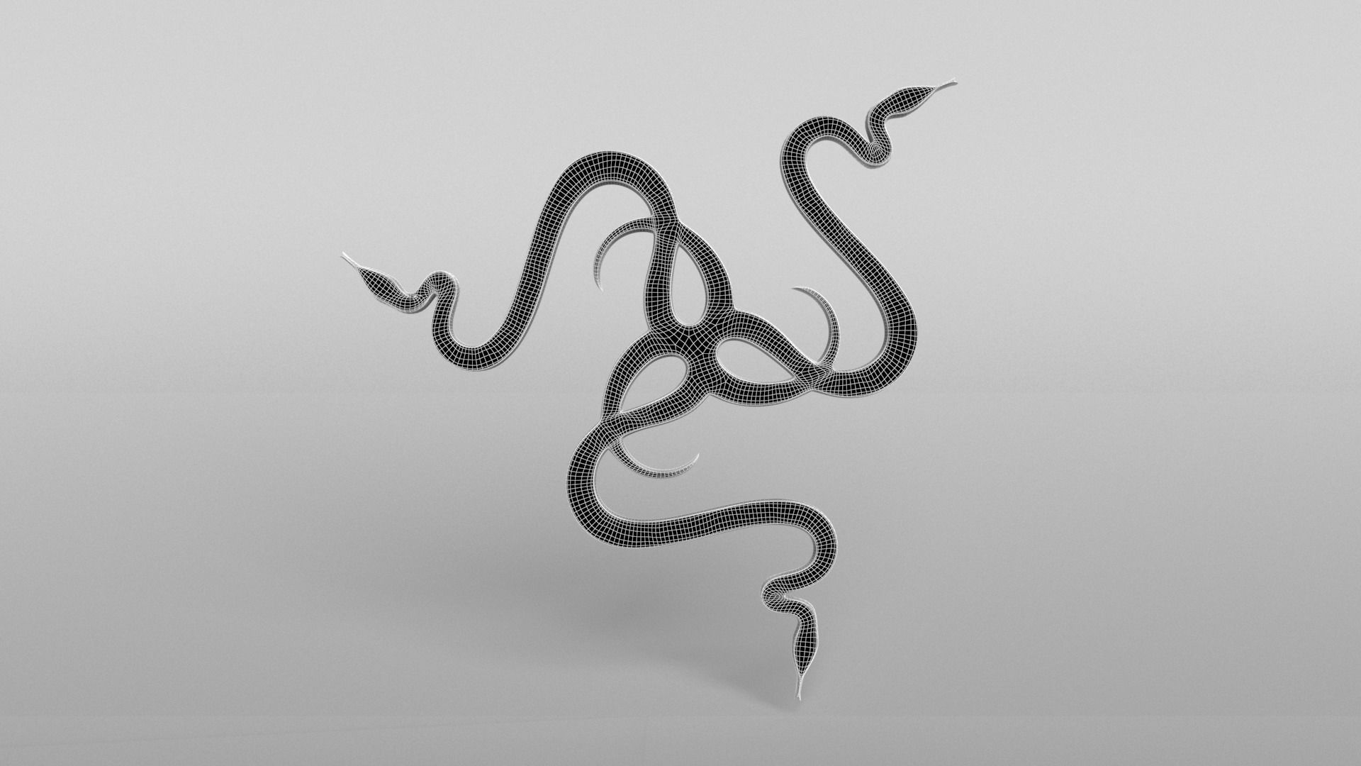 Razer Logo v2 004 Free low-poly 3D model_5