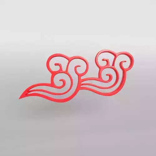 China Type Decoration Cloud v1 001