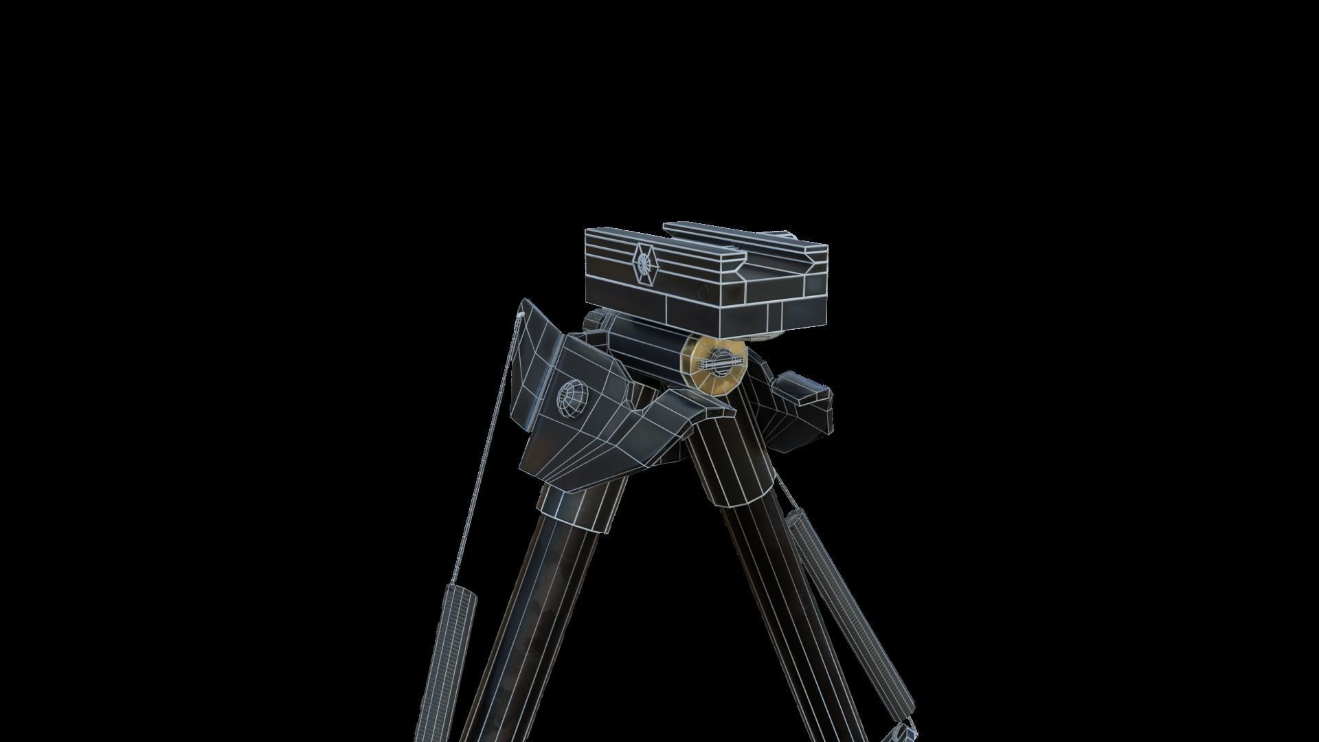 Semi-Automatic Sniper Pack Low-poly 3D model_58