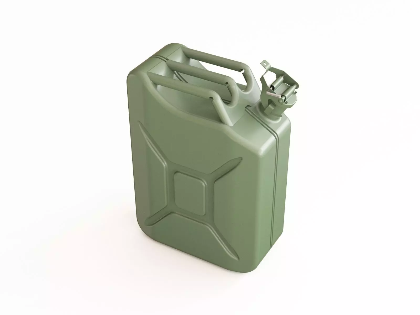Canister military 3D model
