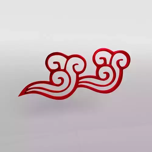 China Type Decoration Cloud v1 002