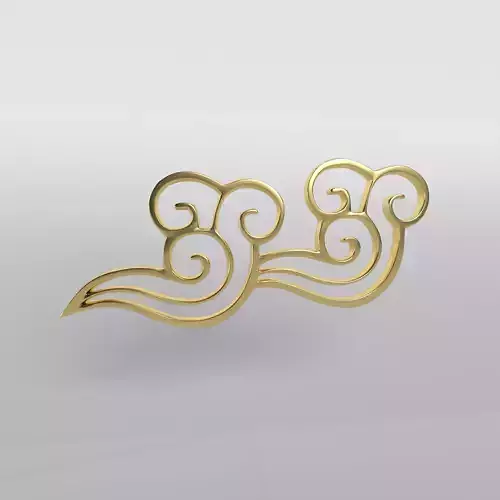 China Type Decoration Cloud v1 003