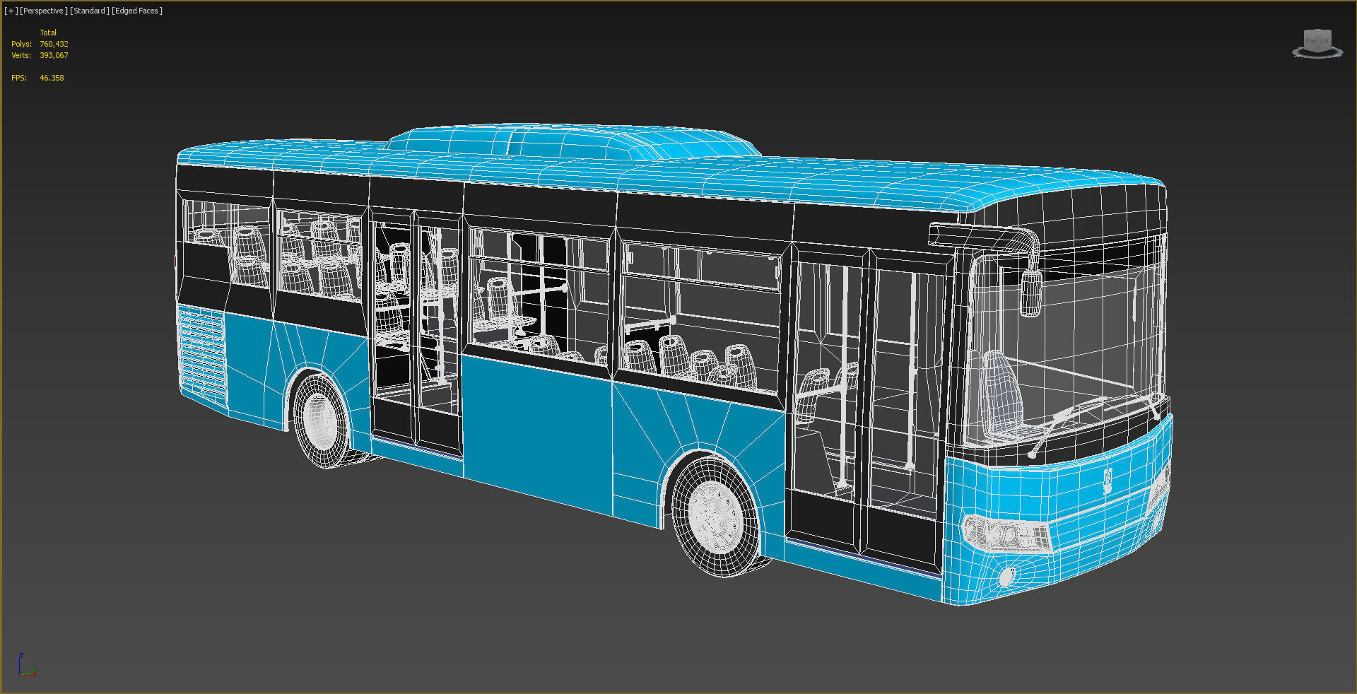 City Bus 3D model_17