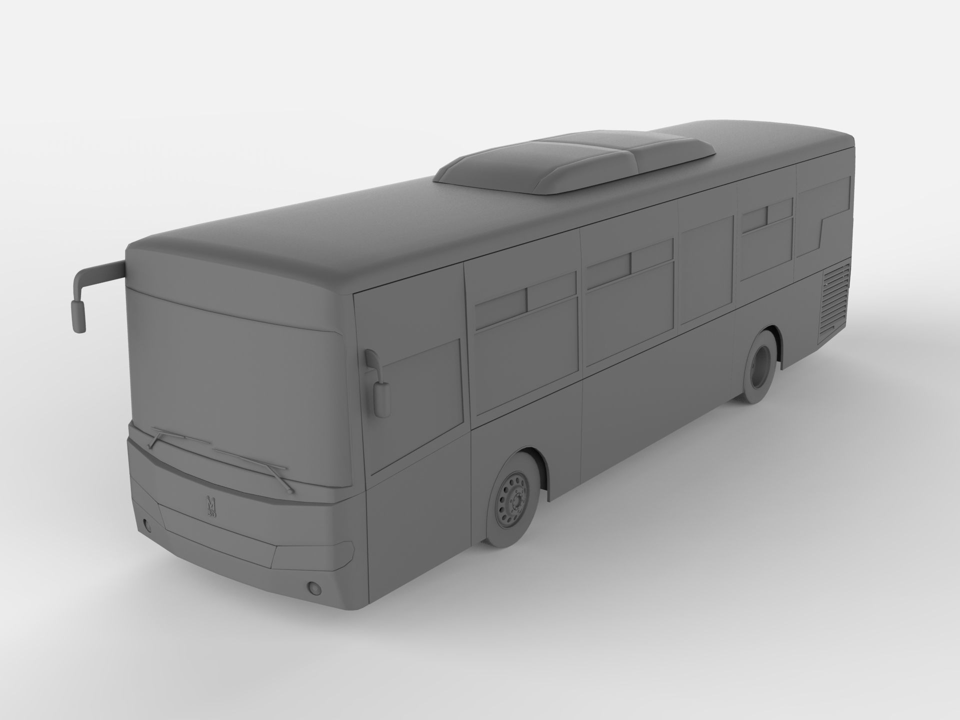 City Bus 3D model_7
