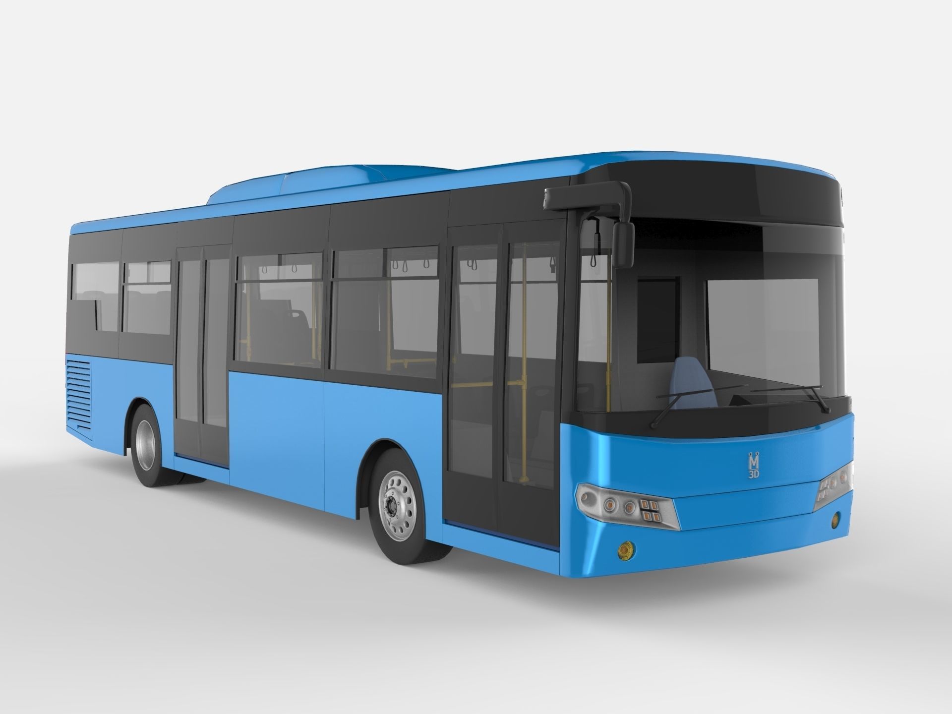 City Bus 3D model_16