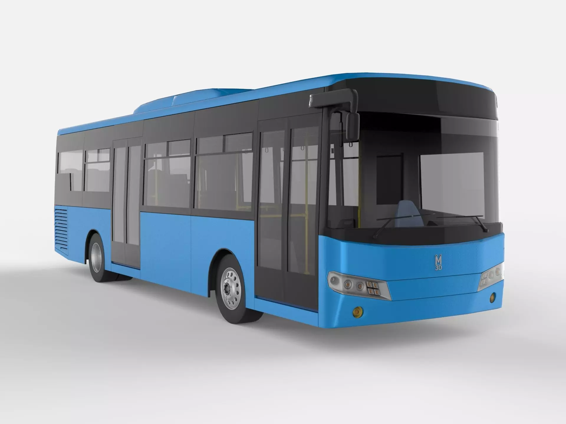 City Bus 3D model_0