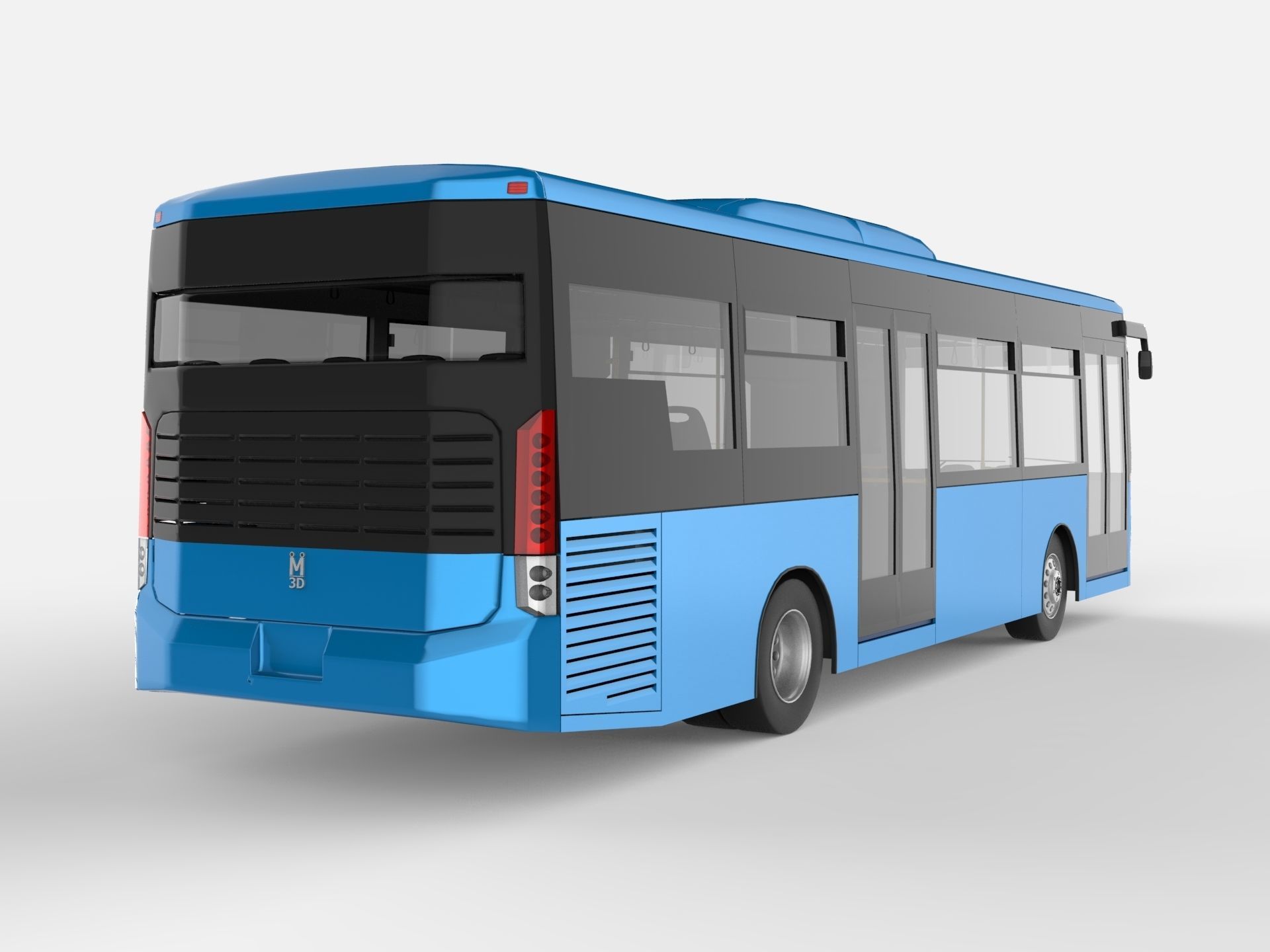 City Bus 3D model_9