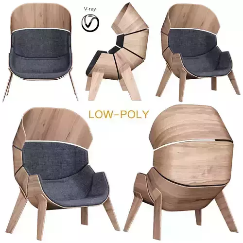 Hideaway Chair 3d model