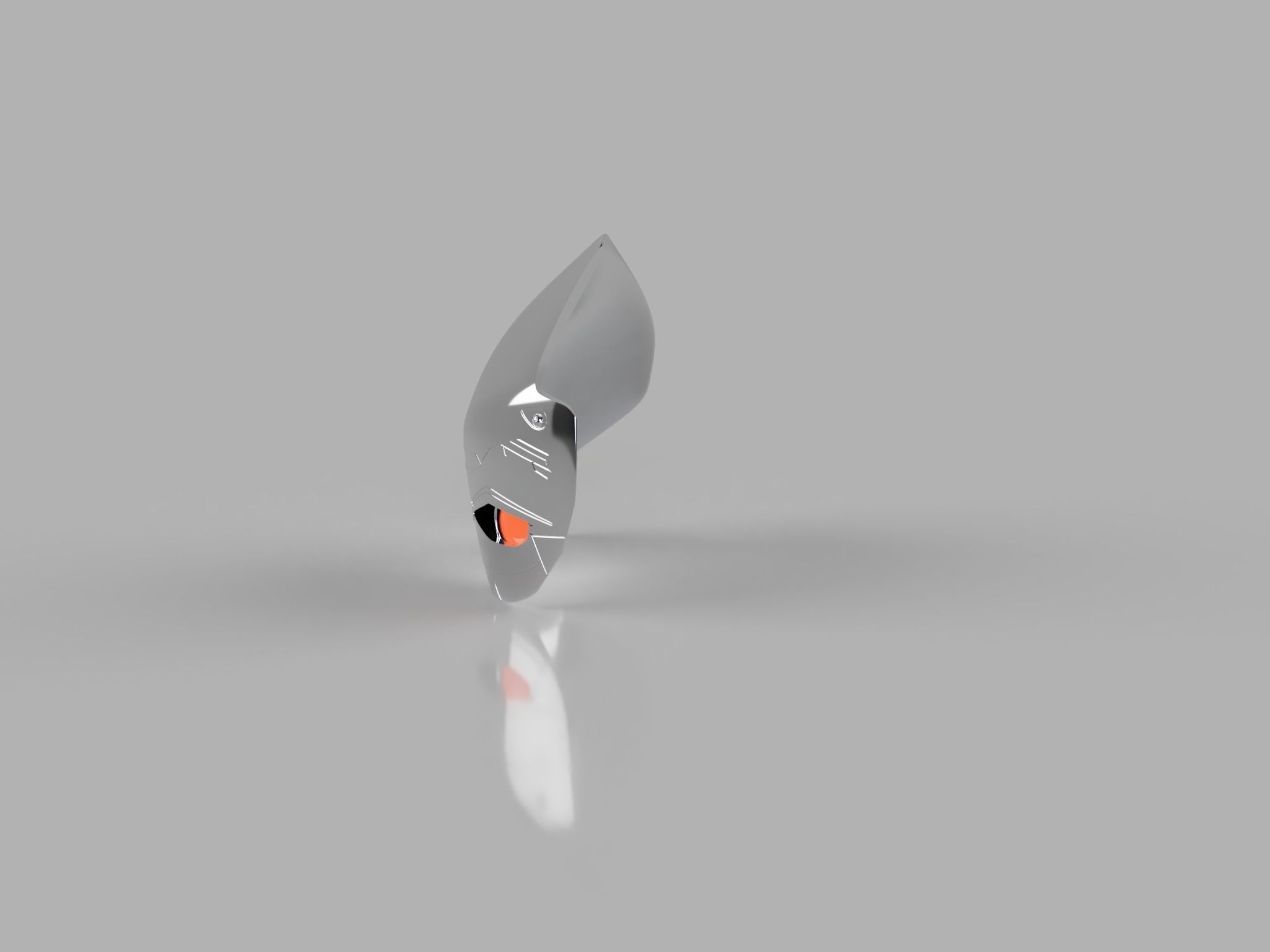 Cyborg head piece from DOOM PATROL 3D print model_18