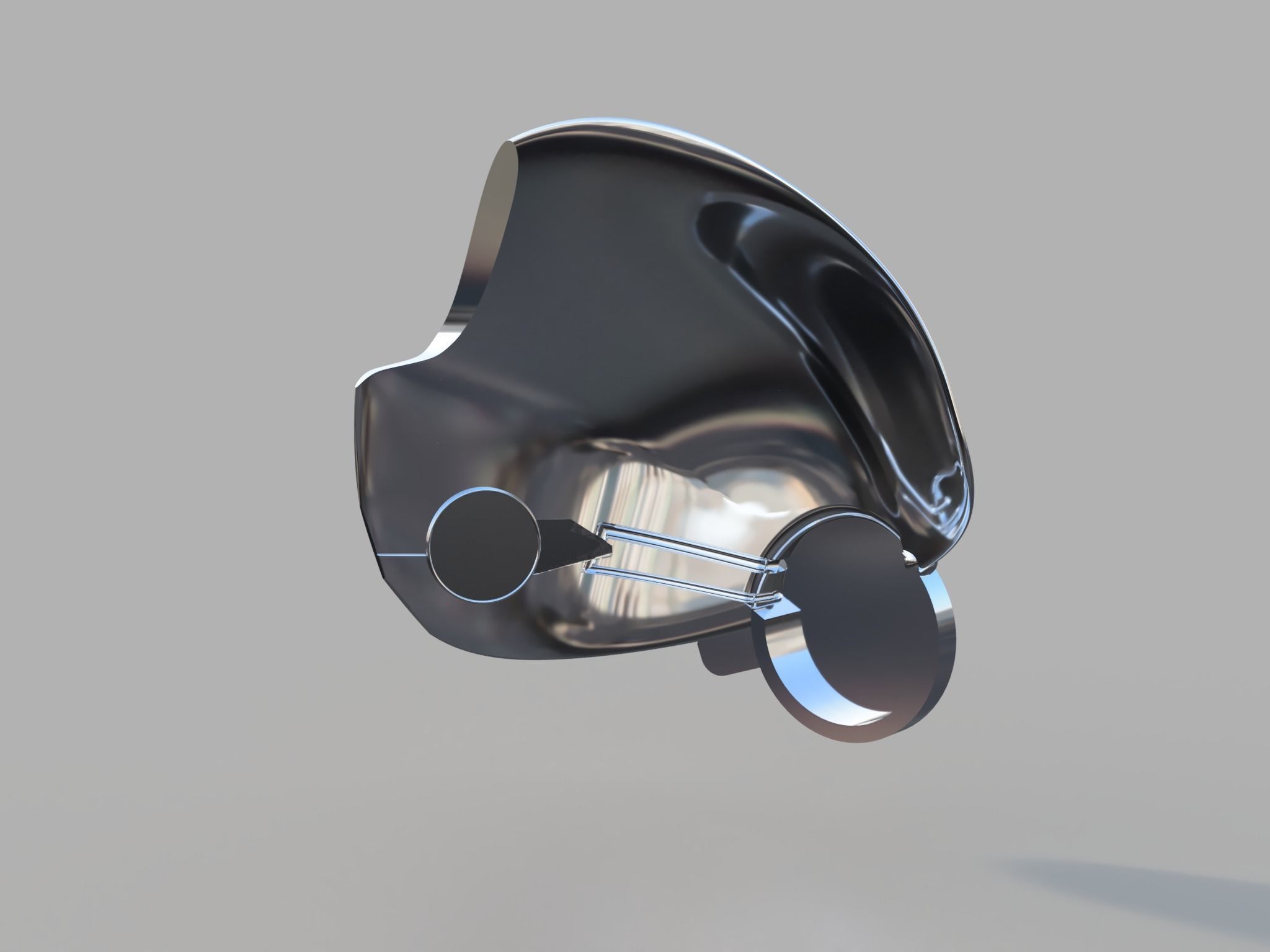 Cyborg head piece from DOOM PATROL 3D print model_28