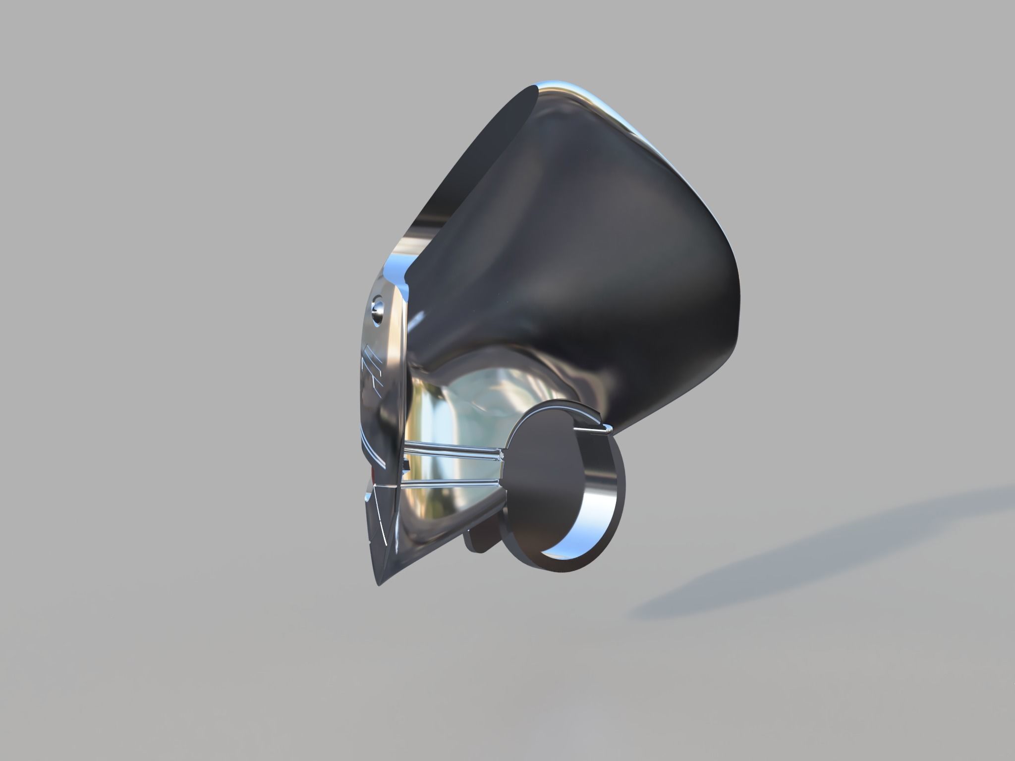 Cyborg head piece from DOOM PATROL 3D print model_30