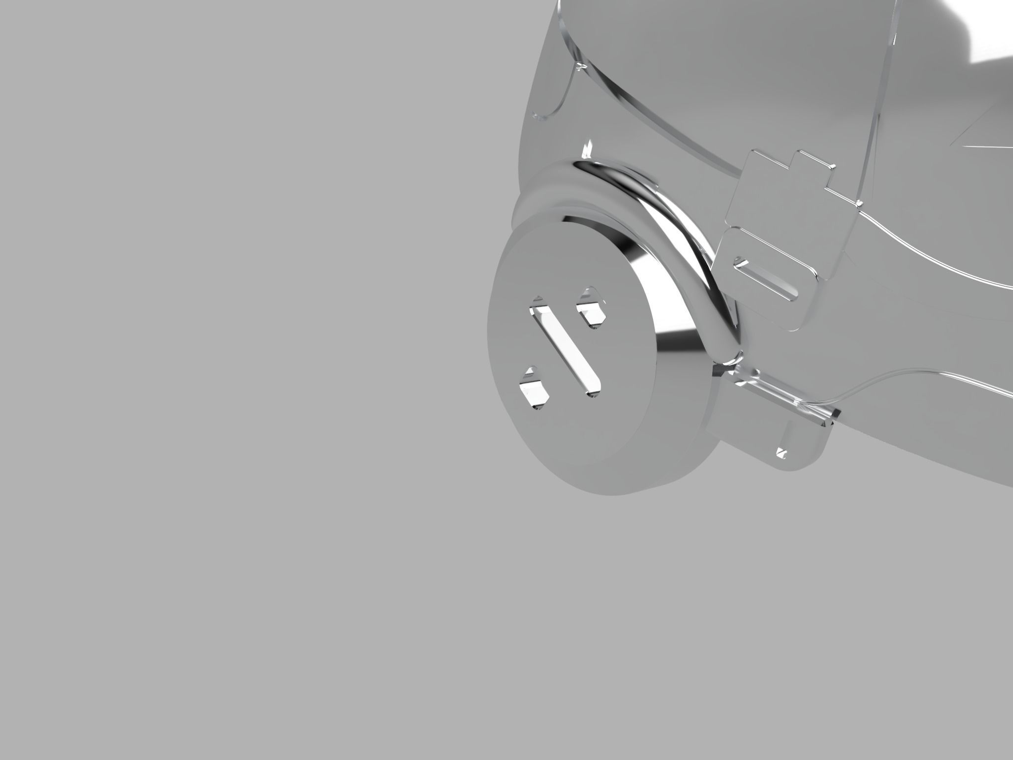 Cyborg head piece from DOOM PATROL 3D print model_21