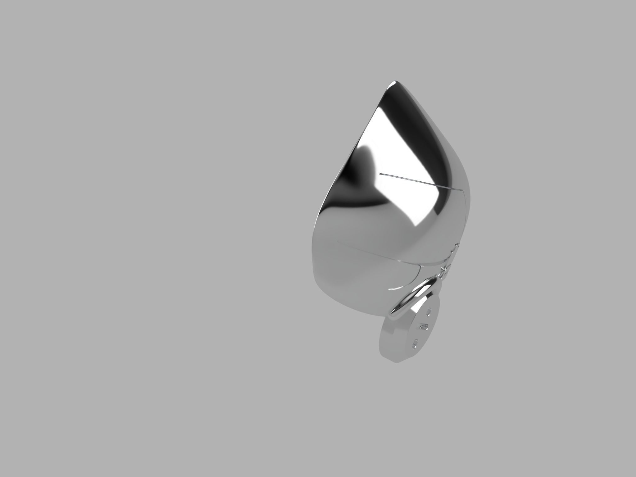 Cyborg head piece from DOOM PATROL 3D print model_24