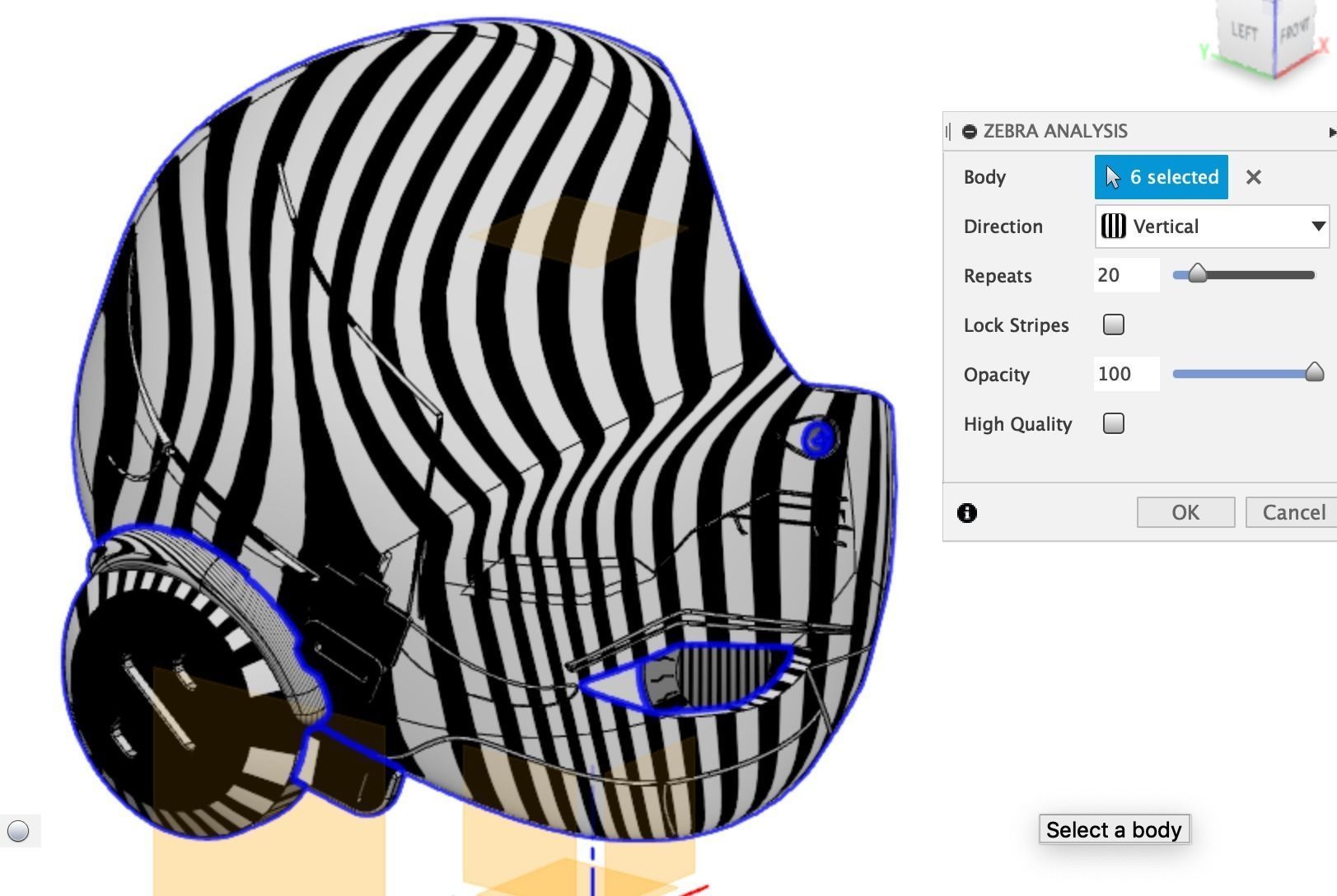 Cyborg head piece from DOOM PATROL 3D print model_3