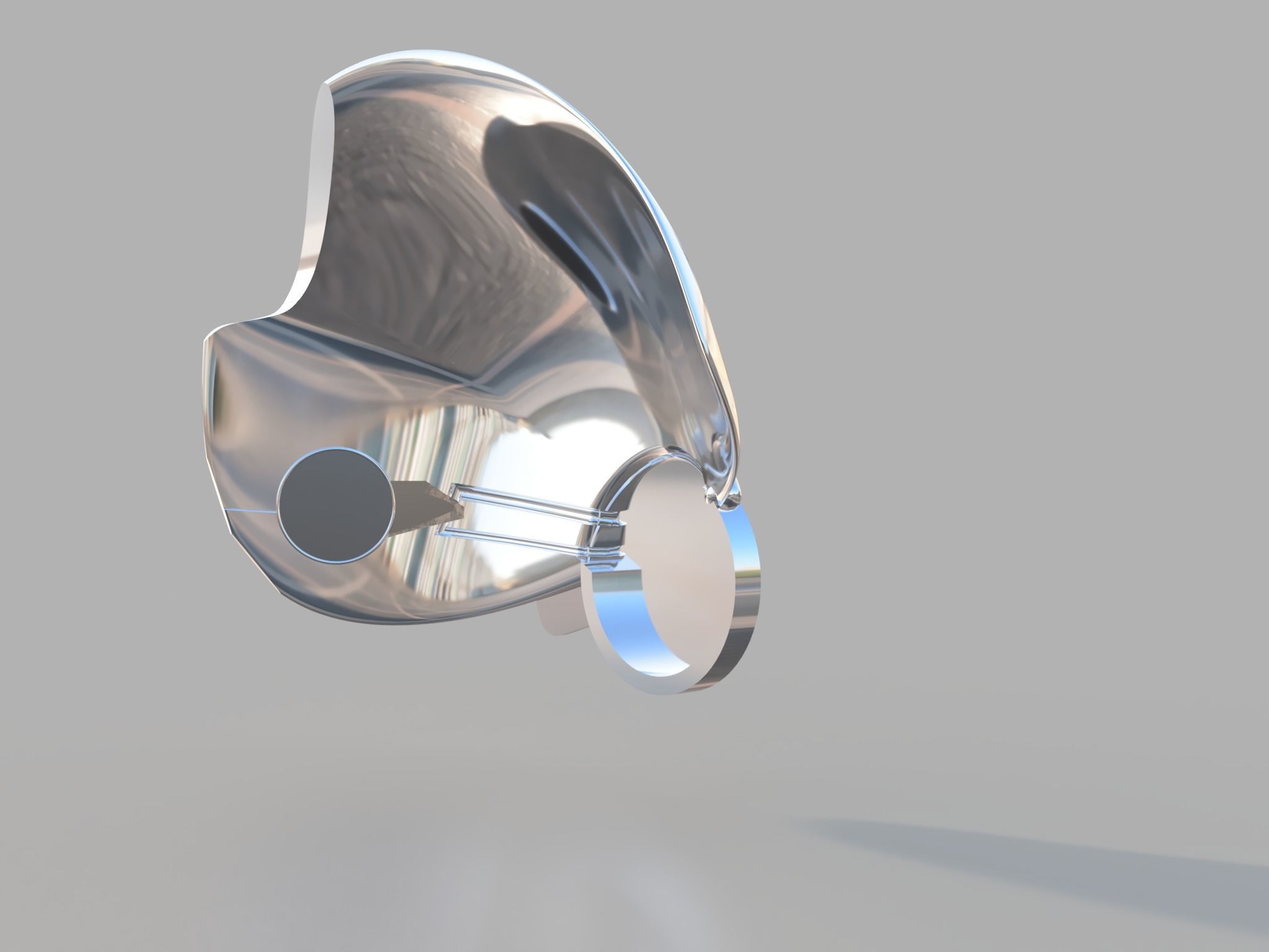 Cyborg head piece from DOOM PATROL 3D print model_27